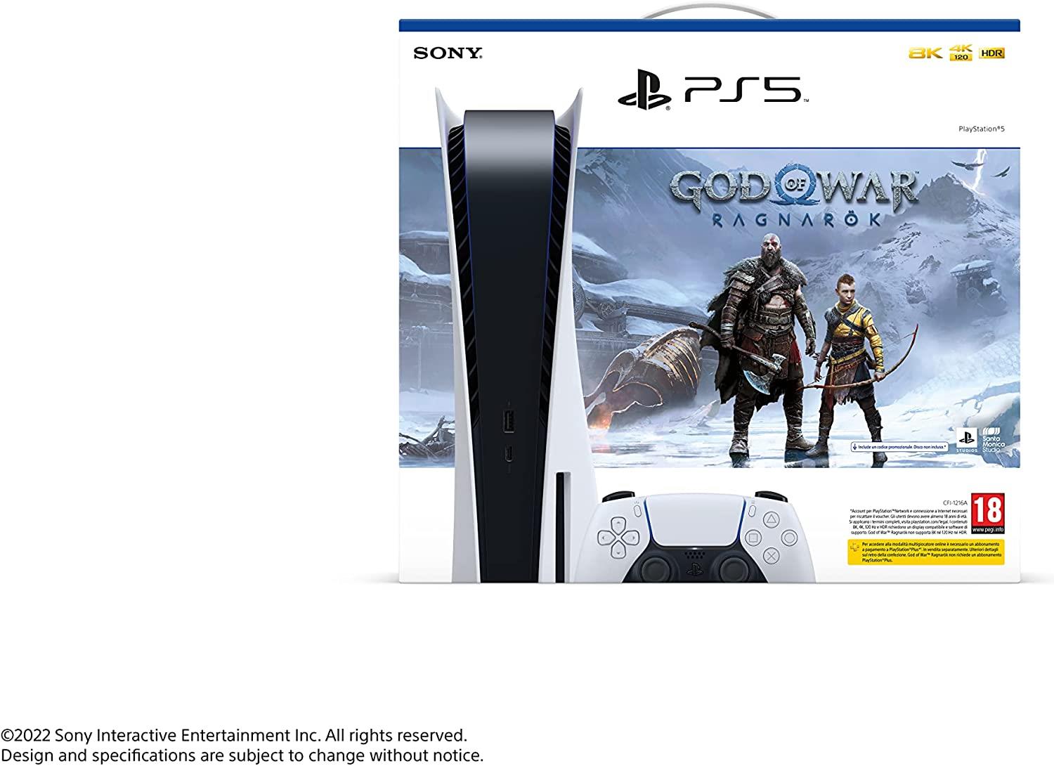 TECNO SHOP PS5 DISC C + GOW RAGNAROK